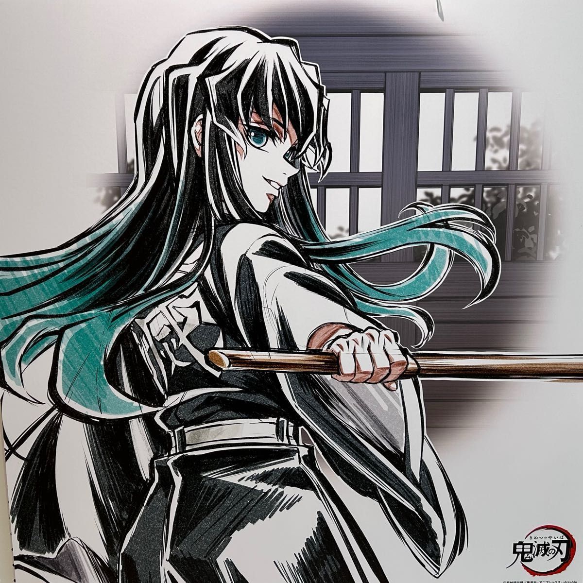 鬼滅の刃 柱稽古編 柱描き下ろし イラストビッグ ポスター 時透 鬼滅の刃 柱稽古編 柱描き下ろし イラストビッグ ポスター 時透
