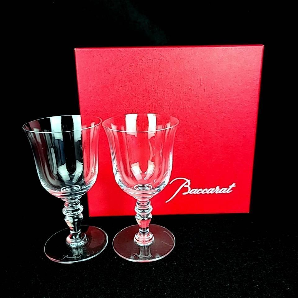 美品 バカラ Baccarat ヴァンス Vence ワイングラス 2客 ペア 箱 美品 バカラ Baccarat ヴァンス Vence ワイングラス 2客 ペア 箱