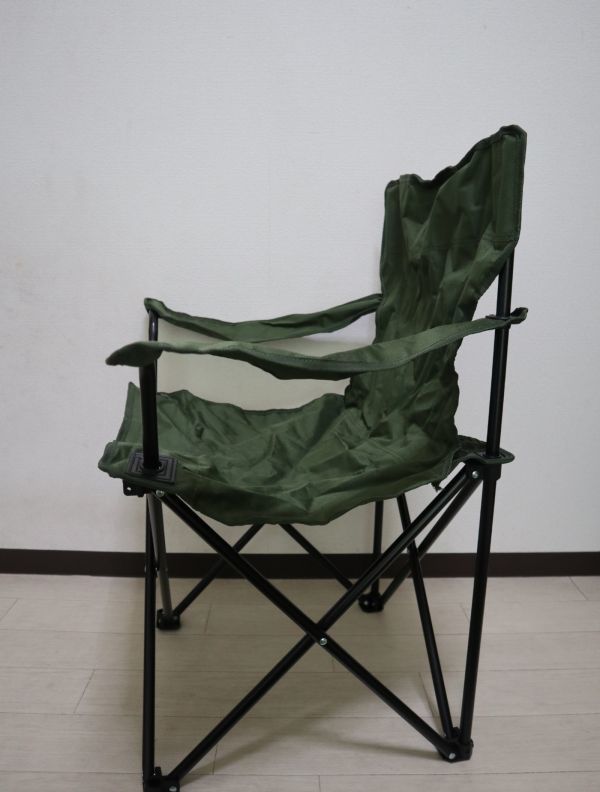 Sam 3216 送料無料 イギリス軍 フォールディングチェアー 椅子 折りたたみ キャンプ アウトドア 軍用 軍物 軍モノ ミリタリー ビンテージ_画像3