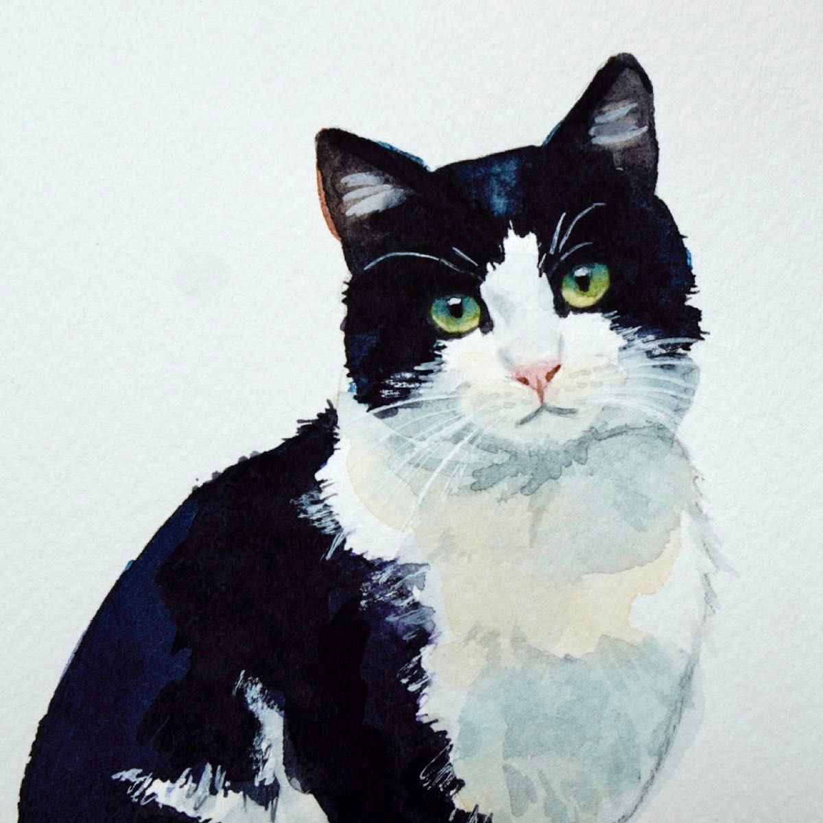 猫の絵169 水彩画 原画 ハチワレ|Yahoo!フリマ(旧PayPayフリマ) 猫の絵169 水彩画 原画 ハチワレ|Yahoo!フリマ(旧PayPayフリマ)