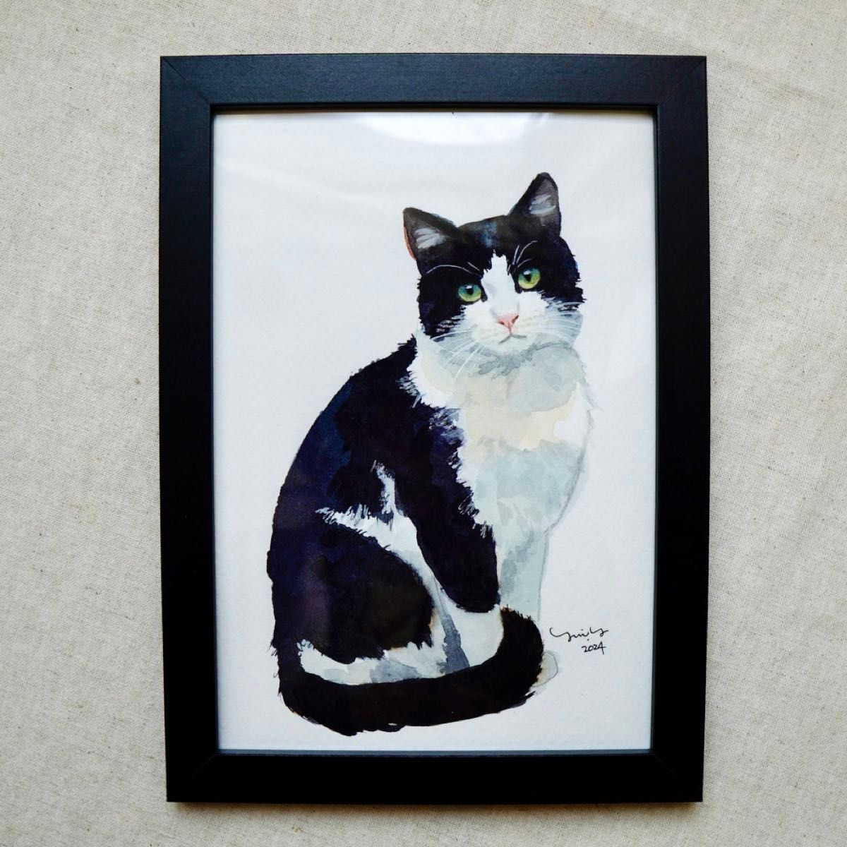 猫の絵169 水彩画 原画 ハチワレ|Yahoo!フリマ(旧PayPayフリマ) 猫の絵169 水彩画 原画 ハチワレ|Yahoo!フリマ(旧PayPayフリマ)