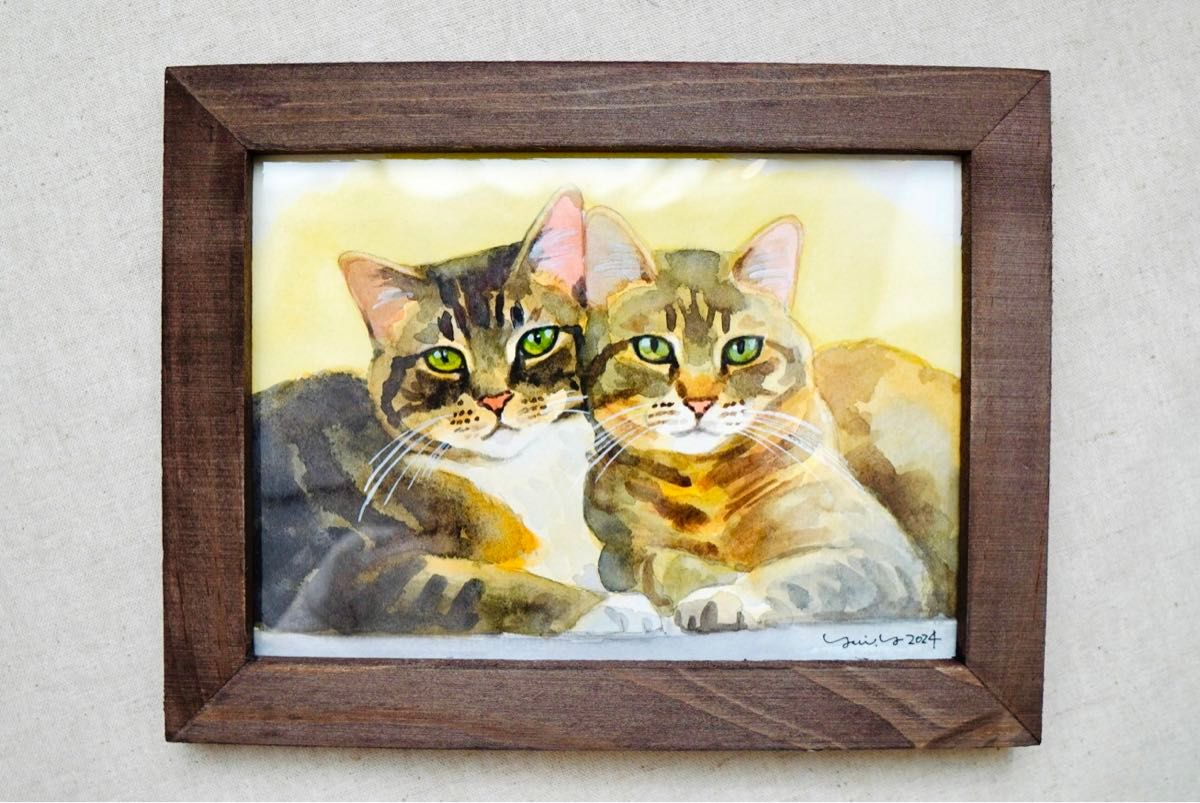 猫の絵 178 水彩画 原画 キジトラ猫|Yahoo!フリマ(旧PayPay 猫の絵 178 水彩画 原画 キジトラ猫|Yahoo!フリマ(旧PayPay