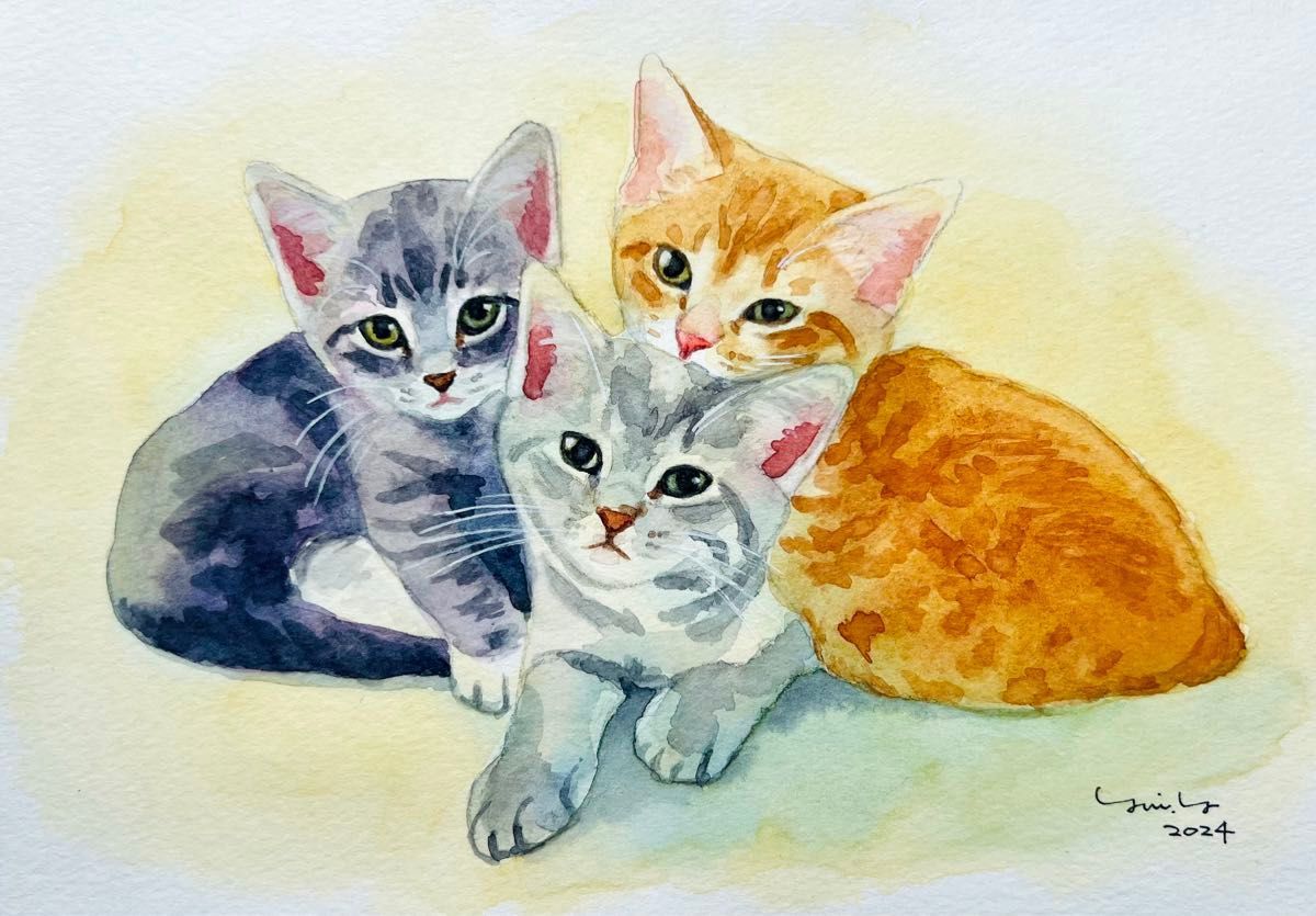 猫の絵173 水彩画 原画 子猫|Yahoo!フリマ(旧PayPayフリマ) 猫の絵173 水彩画 原画 子猫|Yahoo!フリマ(旧PayPayフリマ)