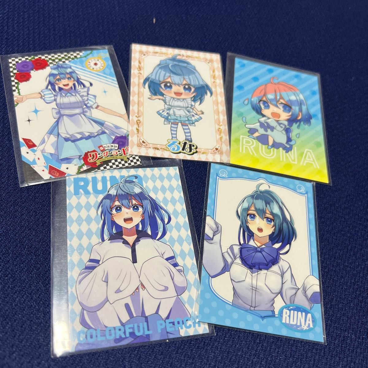 カラフルピーチ るな るなちゃん るなさん トレカ カラフルピーチ るな るなちゃん るなさん トレカ
