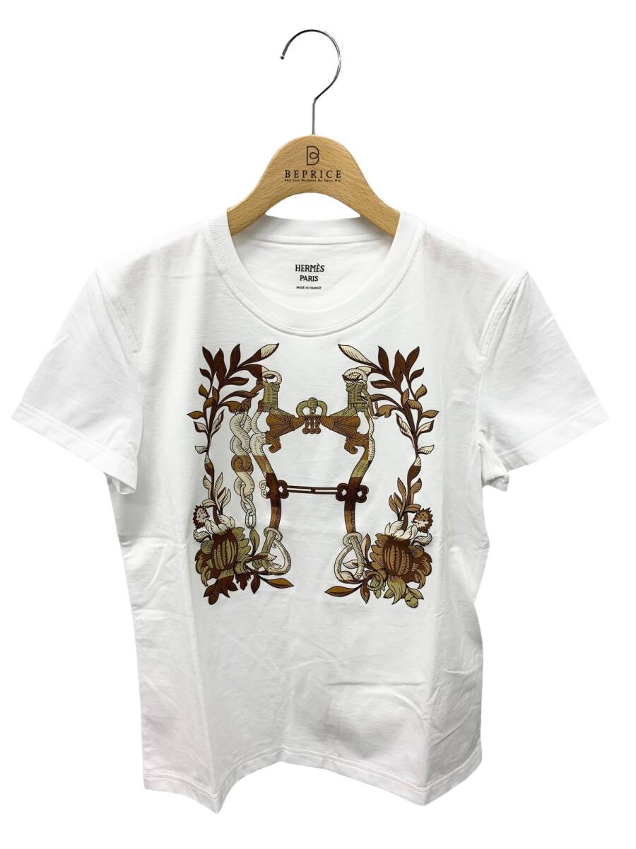 Yahoo!オークション - エルメス 4E4629DA Tシャツ カットソー 36