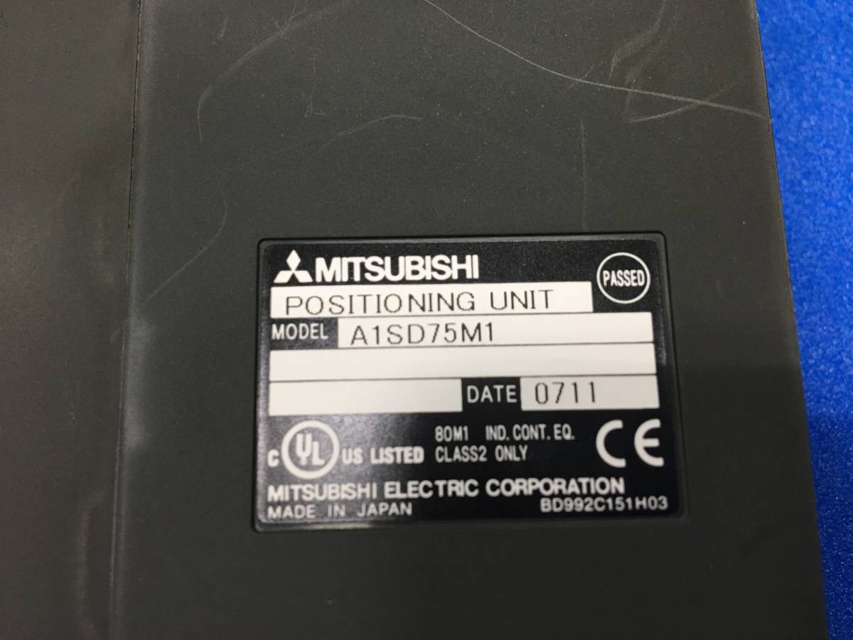 【お急ぎの方大歓迎】 A1SD75M1 即日発送 クリーニング済 2007年製 PLC 三菱電機 三菱 ③_画像3