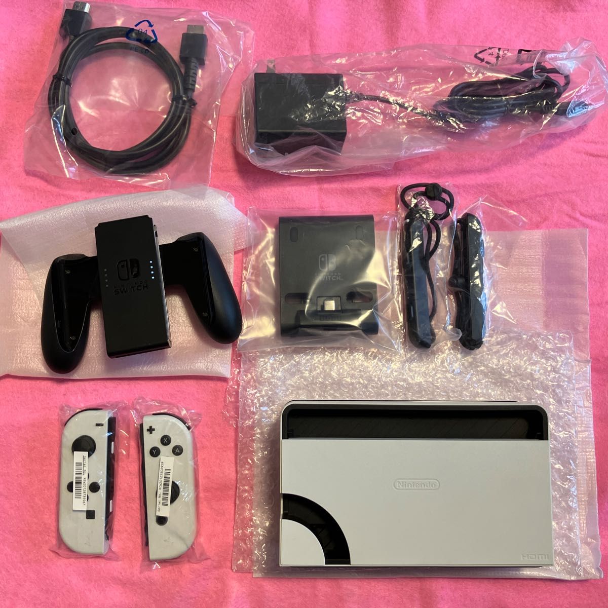 Nintendo Switch 有機ELモデル ホワイト本体無し付属品|Yahoo Nintendo Switch 有機ELモデル ホワイト本体無し付属品|Yahoo