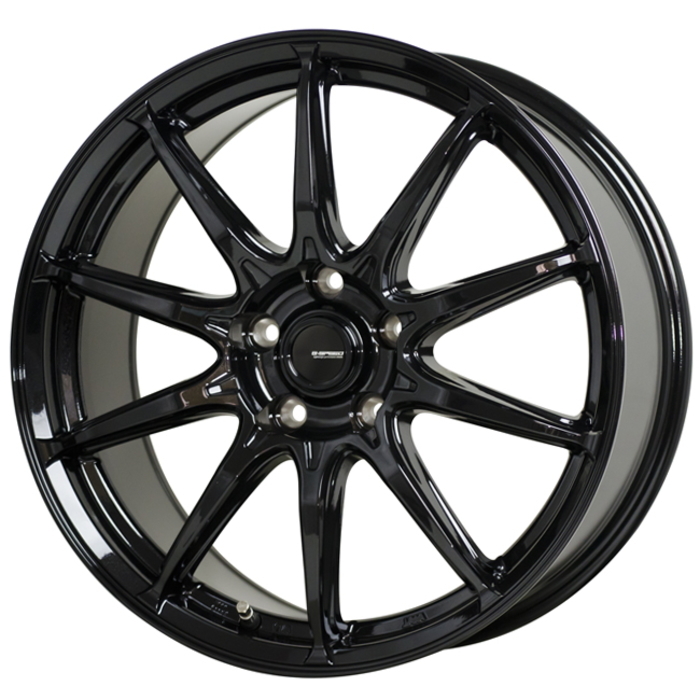 業販品 YOKOHAMA GEOLANDAR CV G058 215/65R16 G.Speed G-05 メタリックブラック 16インチ 6.5J+53 5H-114.3 4本