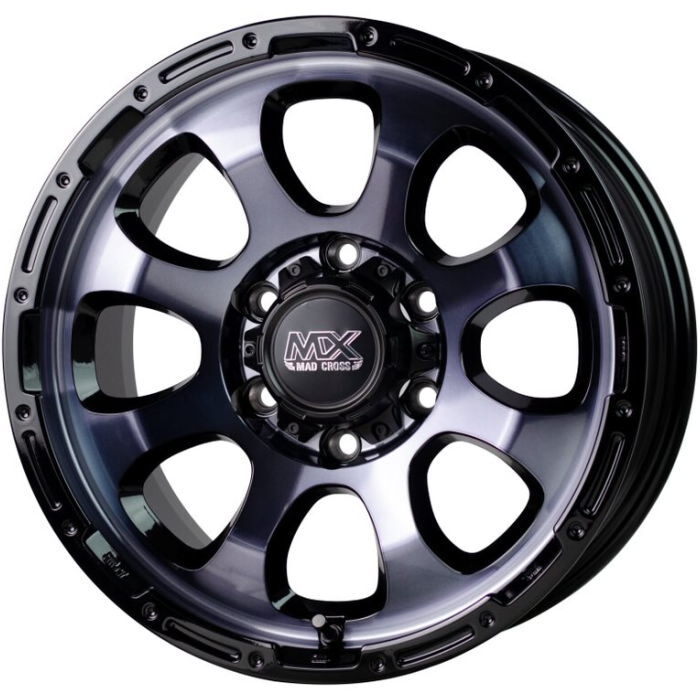 業販品 YOKOHAMA GEOLANDAR M/T G003 LT265/75R16 123/120Q MAD CROSS GRACE ブラッククリア 16インチ 6.5J+38 6H-139.7 4本