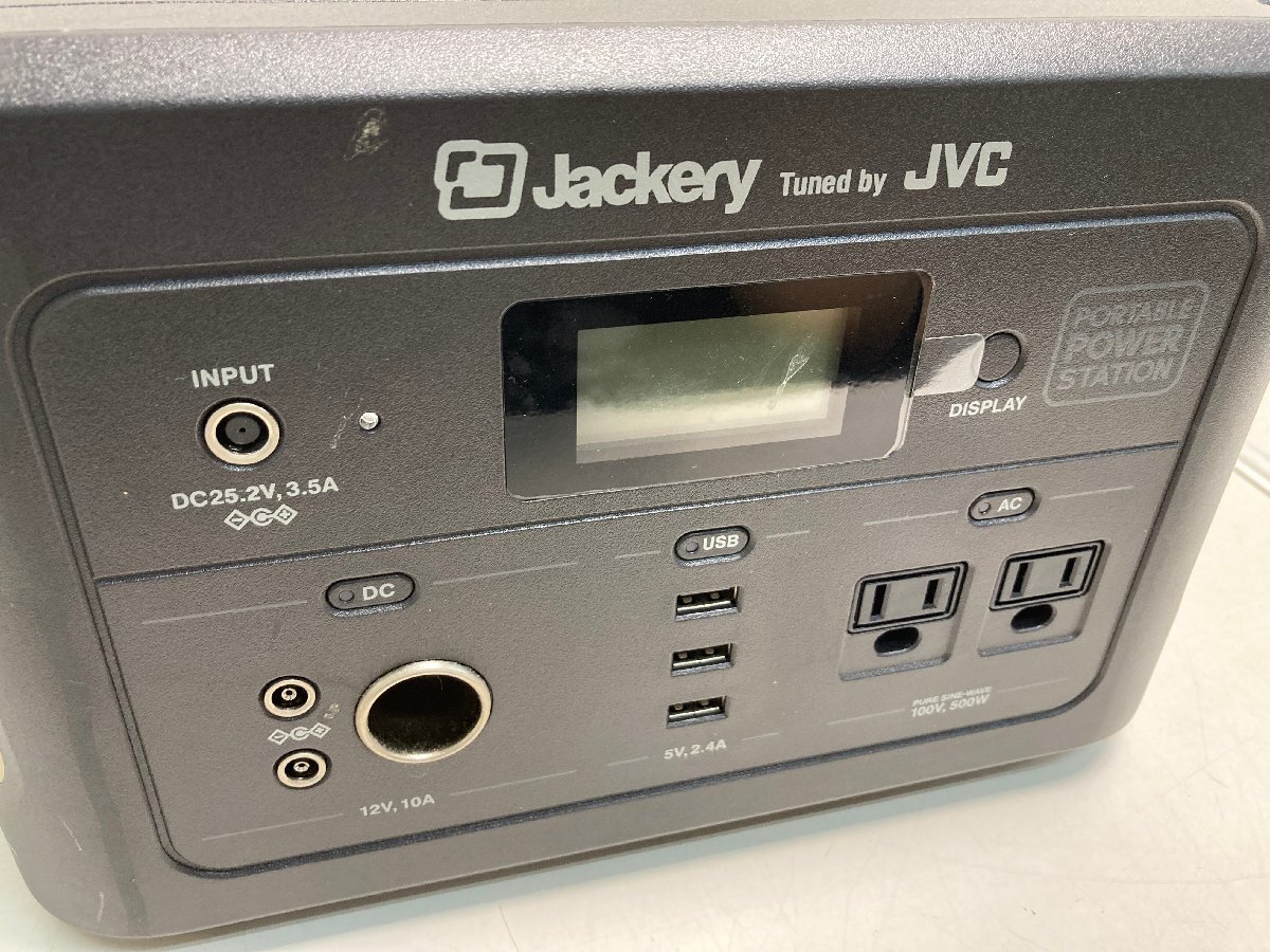 スポーツストア ☆32-6153】□中古□JVC×Jackery BN-RB6 2019 ポータブル電源 発電機