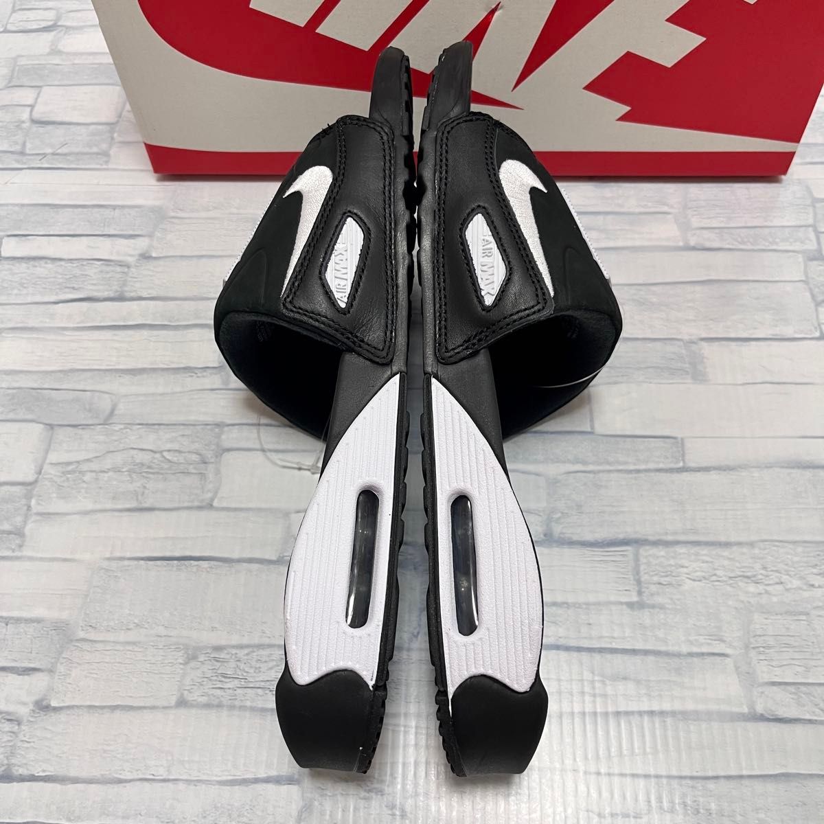 NIKE AIR MAX 90 SLIDE BLACK WHITE ナイキ エアマックス90 NIKE AIR MAX 90 SLIDE BLACK WHITE ナイキ エアマックス90
