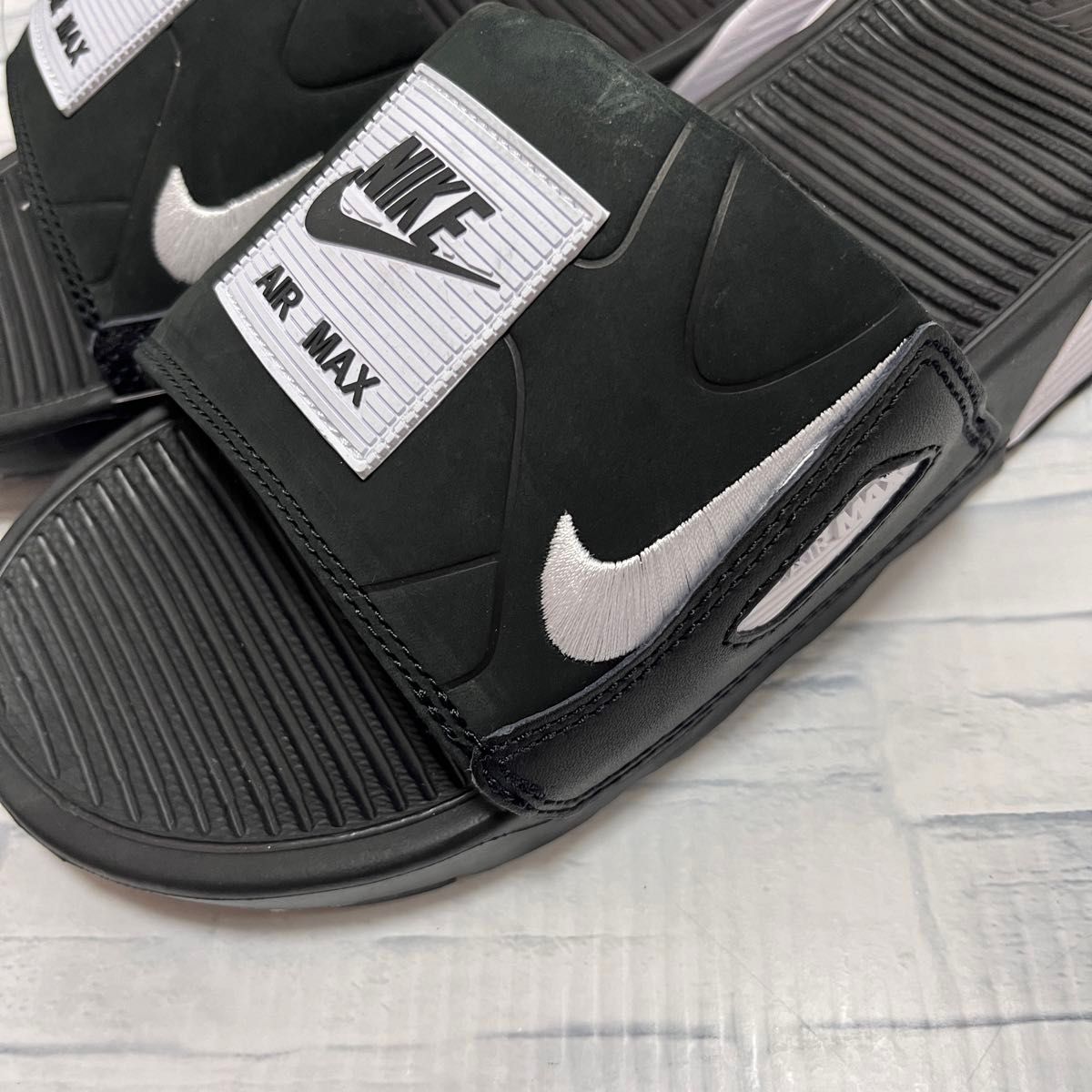 NIKE AIR MAX 90 SLIDE BLACK WHITE ナイキ エアマックス90 NIKE AIR MAX 90 SLIDE BLACK WHITE ナイキ エアマックス90
