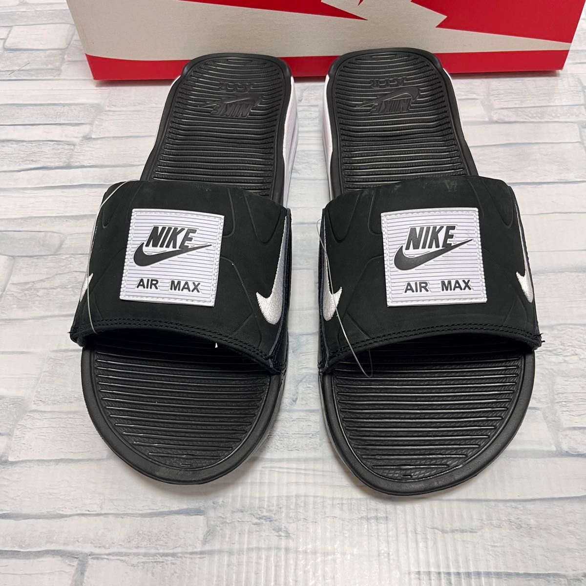 NIKE AIR MAX 90 SLIDE BLACK WHITE ナイキ エアマックス90 NIKE AIR MAX 90 SLIDE BLACK WHITE ナイキ エアマックス90