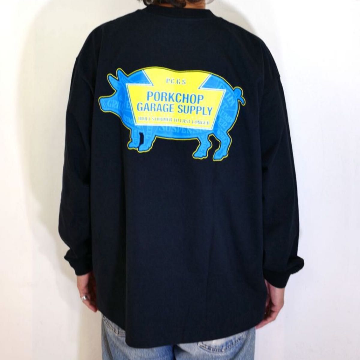 ポークチョップ ロンT BLUE Lサイズ PORKCHOP|Yahoo!フリマ(旧 ポークチョップ ロンT BLUE Lサイズ PORKCHOP|Yahoo!フリマ(旧