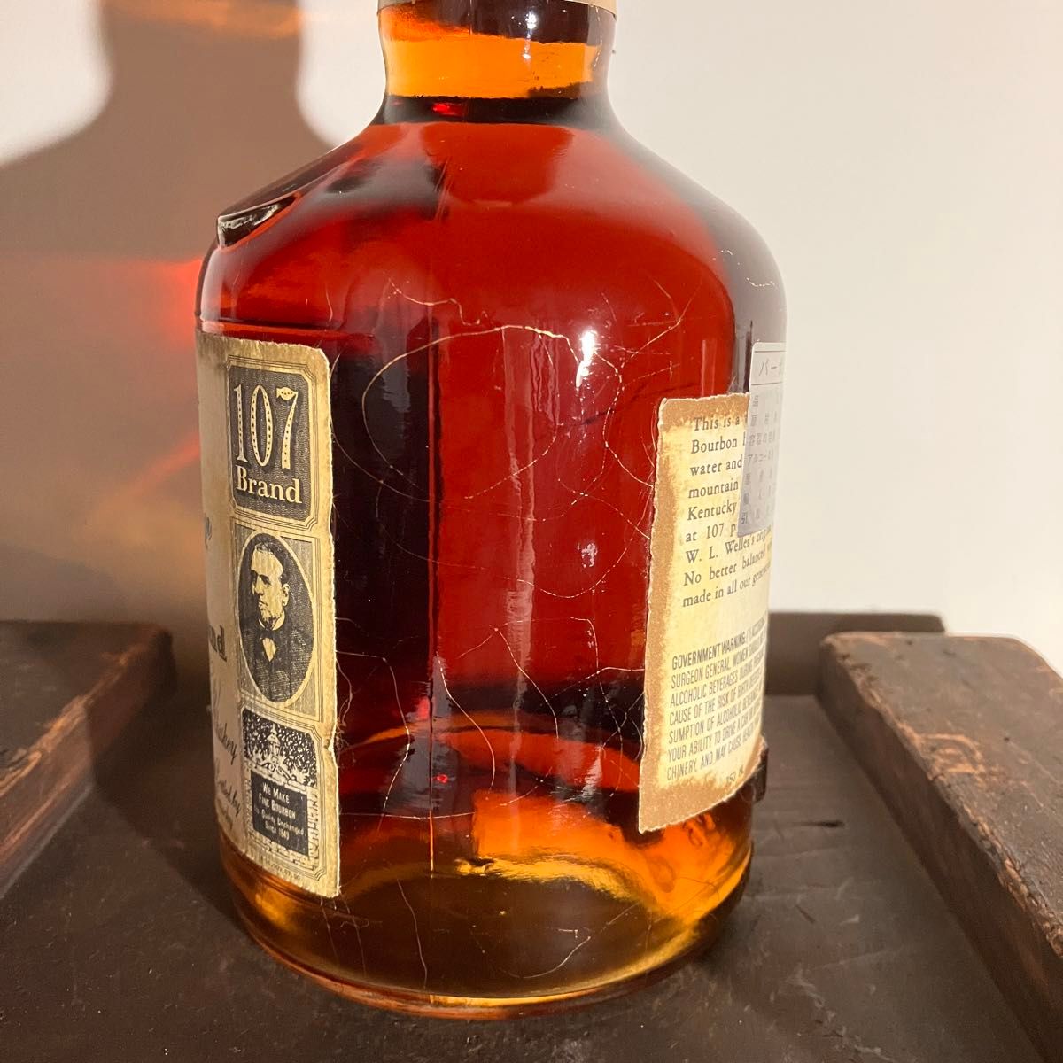 希少 古酒 Old Weller オールドウェラー7年 バーボンウイスキー 希少 古酒 Old Weller オールドウェラー7年 バーボンウイスキー