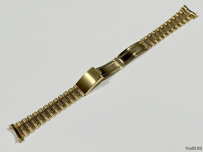 ラグ幅 19mm ゴールド プレジデント ブレスレット 腕時計ベルト ラグ幅 19mm ゴールド プレジデント ブレスレット 腕時計ベルト