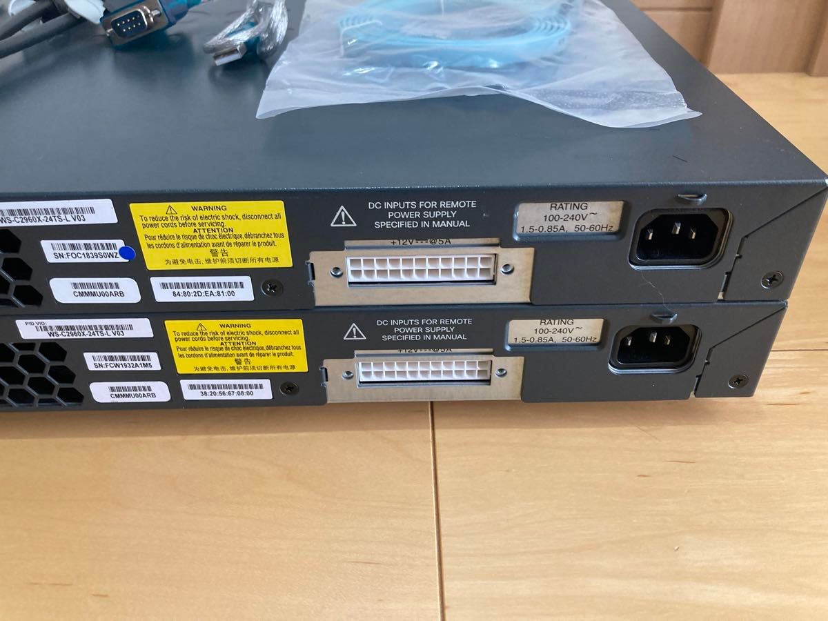 CCNA CCNP】スタック2台ciscoL2スイッチWS-C2960X-24TS-L|Yahoo CCNA CCNP】スタック2台ciscoL2スイッチWS-C2960X-24TS-L|Yahoo