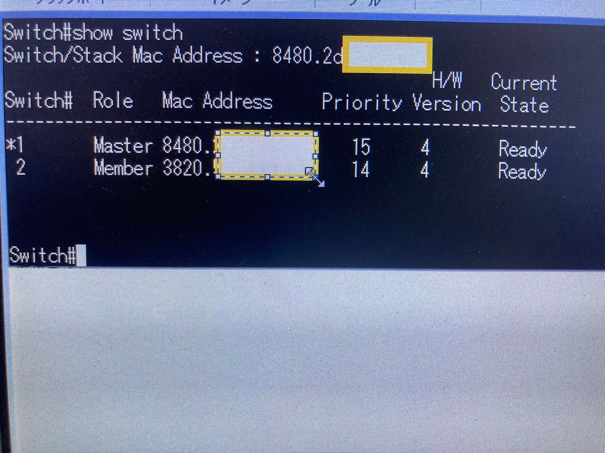 CCNA CCNP】スタック2台ciscoL2スイッチWS-C2960X-24TS-L|Yahoo CCNA CCNP】スタック2台ciscoL2スイッチWS-C2960X-24TS-L|Yahoo