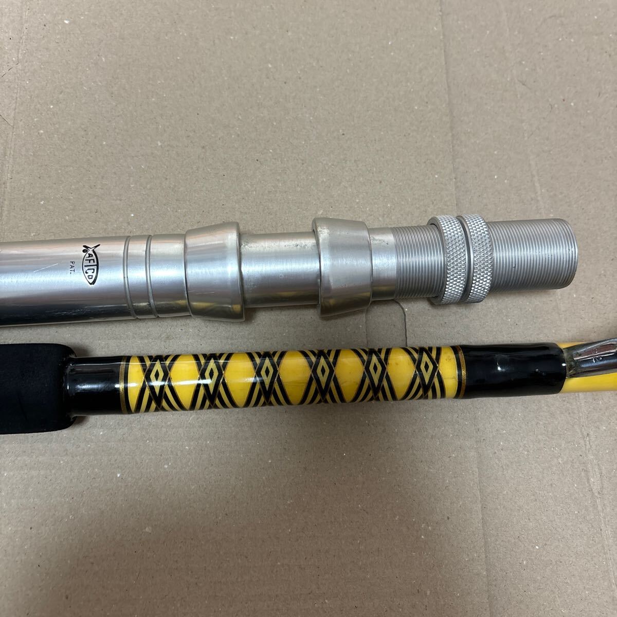 トローリングロッド customカスタム IGFA80lbs中古動作良好品 トローリングロッド customカスタム IGFA80lbs中古動作良好品