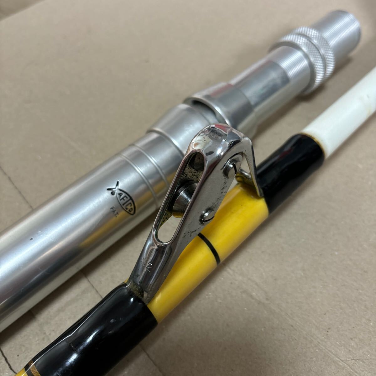 トローリングロッド customカスタム IGFA80lbs中古動作良好品 トローリングロッド customカスタム IGFA80lbs中古動作良好品