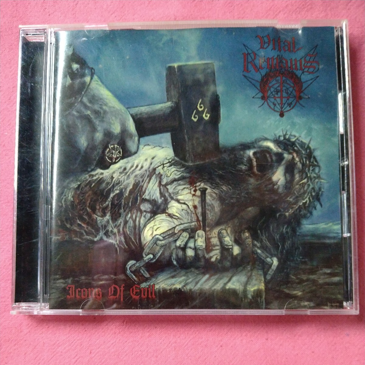 VITAL REMAINS ICONS OF EVIL 8339-2 used CD released in 2007 METAL バイタル リマインズ アイコン オブ イービル中古 CD デイヴ 鈴木 ハードロック VITAL REMAINS ICONS OF EVIL 8339-2 used CD released in 2007 METAL バイタル リマインズ アイコン オブ イービル中古 CD デイヴ 鈴木 ハードロック