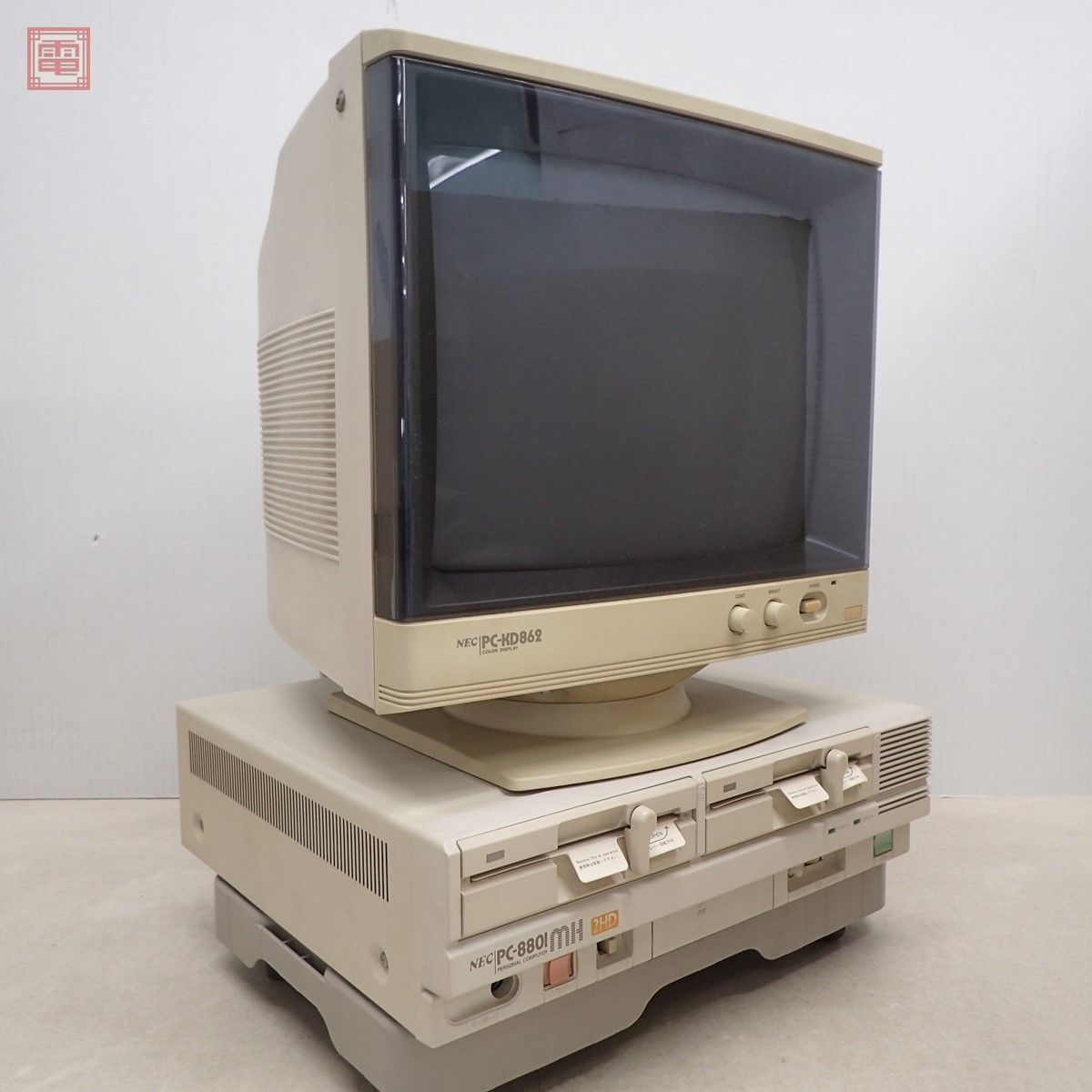 Yahoo!オークション - 1円〜 動作品 NEC PC-8801MH 本体 + TYPEA Yahoo!オークション - 1円〜 動作品 NEC PC-8801MH 本体 + TYPEA