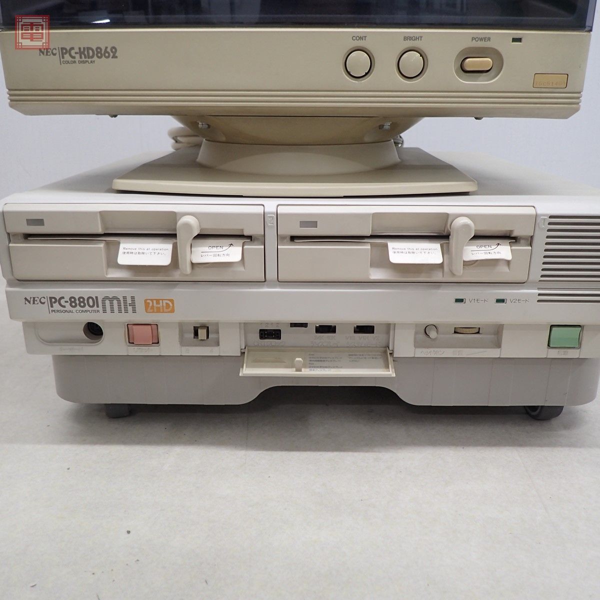 Yahoo!オークション - 1円〜 動作品 NEC PC-8801MH 本体 + TYPEA Yahoo!オークション - 1円〜 動作品 NEC PC-8801MH 本体 + TYPEA
