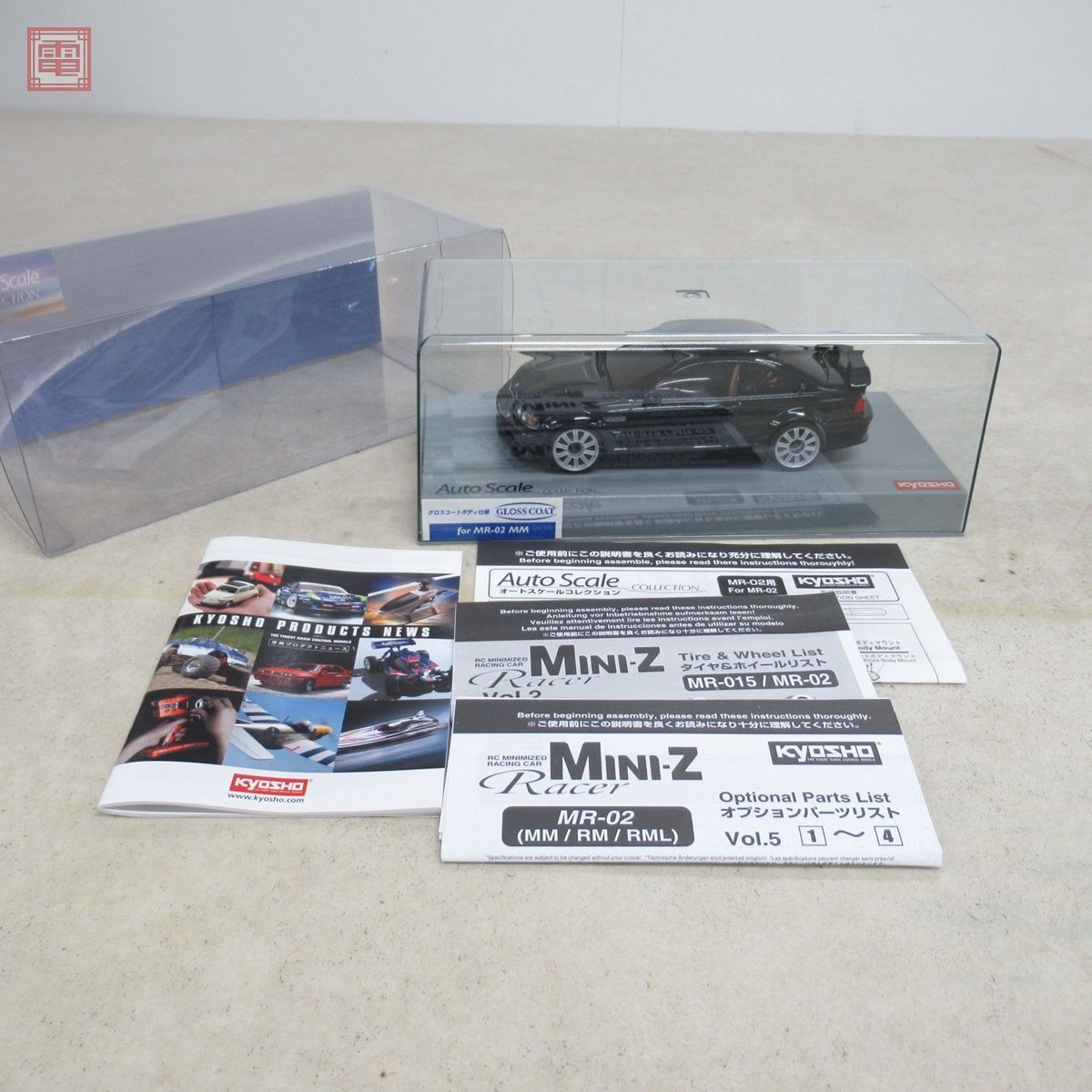 京商 BMW M3 GTR(ブラック) グロスコートボディ オートスケール Yahoo!オークション - 未開封 京商 オートスケール BMW M3 GTR