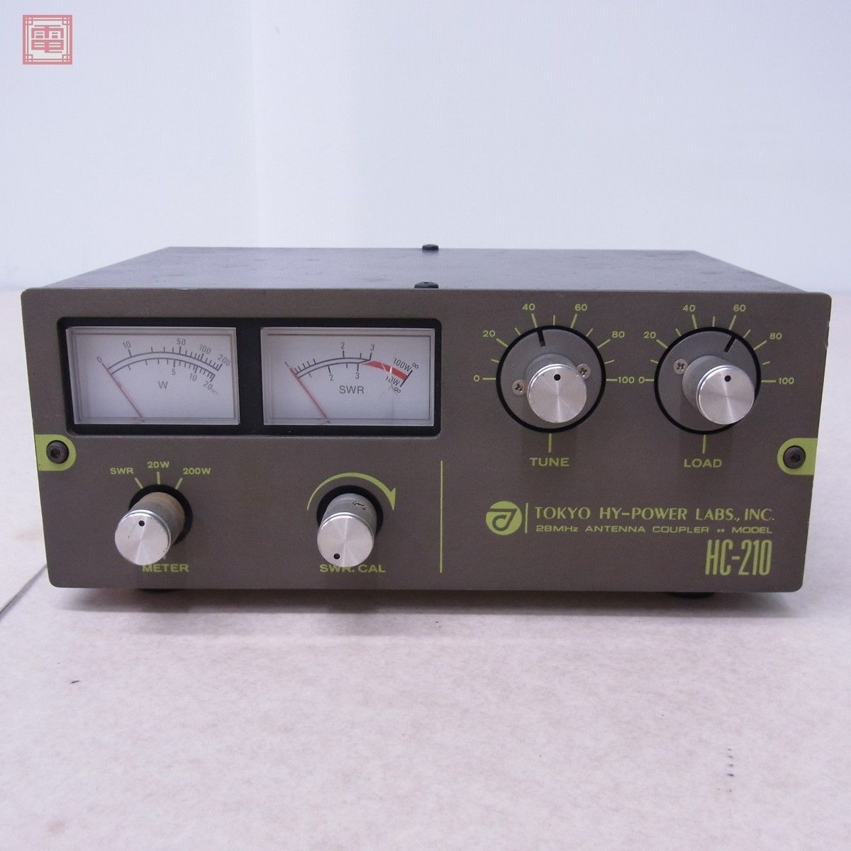 アンテナチューナーTOKYO HI-POWER HC-200 Yahoo!オークション - 東京ハイパワー HC-210 アンテナ