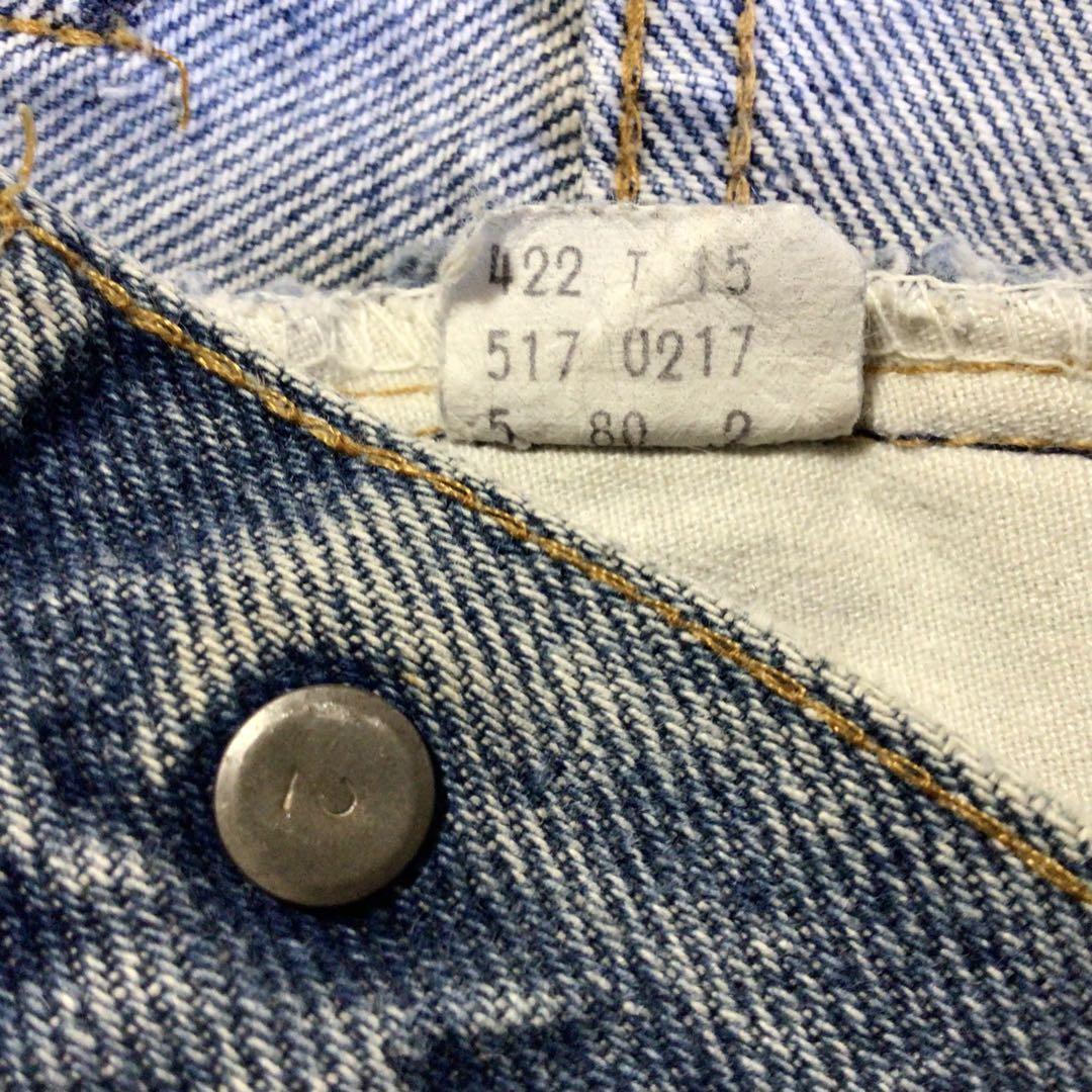 80年USA製リーバイス517 W33 L32 股下78cm 釦裏2 タロンジップ 80年USA製リーバイス517 W33 L32 股下78cm 釦裏2 タロンジップ