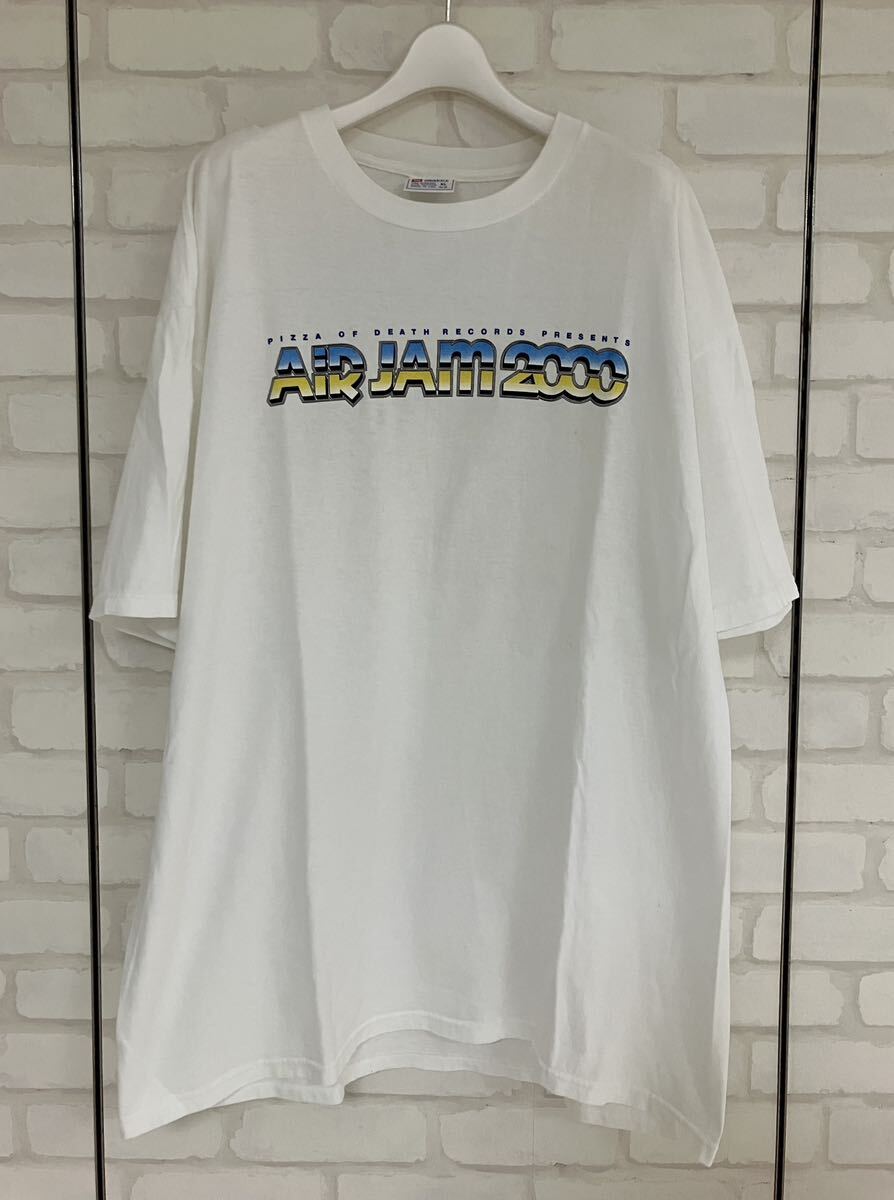 美品】ヴィンテージ AIRJAM 2000 Tシャツ XL サイズ Hi-STANDARD 美品】ヴィンテージ AIRJAM 2000 Tシャツ XL サイズ Hi-STANDARD