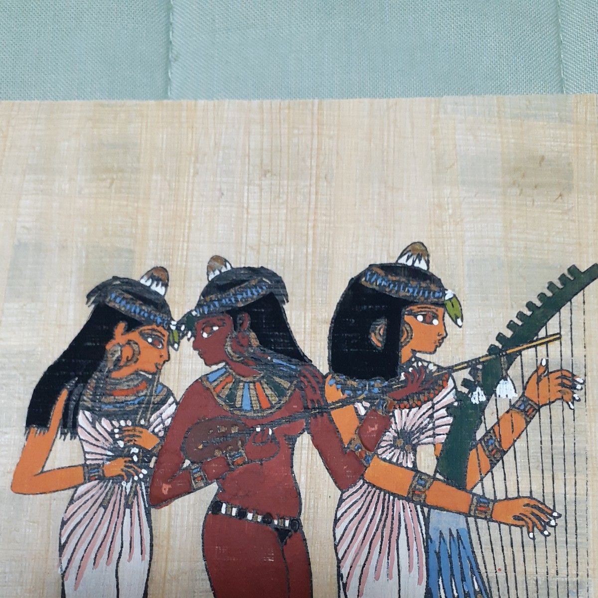 古代エジプト お土産 パピルス絵画 インテリア 額縁 壁掛け 古代エジプト お土産 パピルス絵画 インテリア 額縁 壁掛け