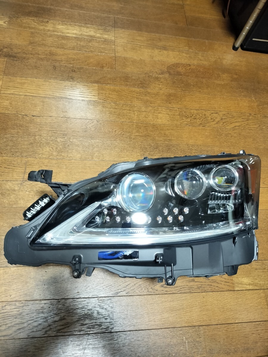 レクサスLS後期用 3眼LED 左ヘッドライト/ランプ 点灯確認 レクサスLS後期用 3眼LED 左ヘッドライト/ランプ 点灯確認