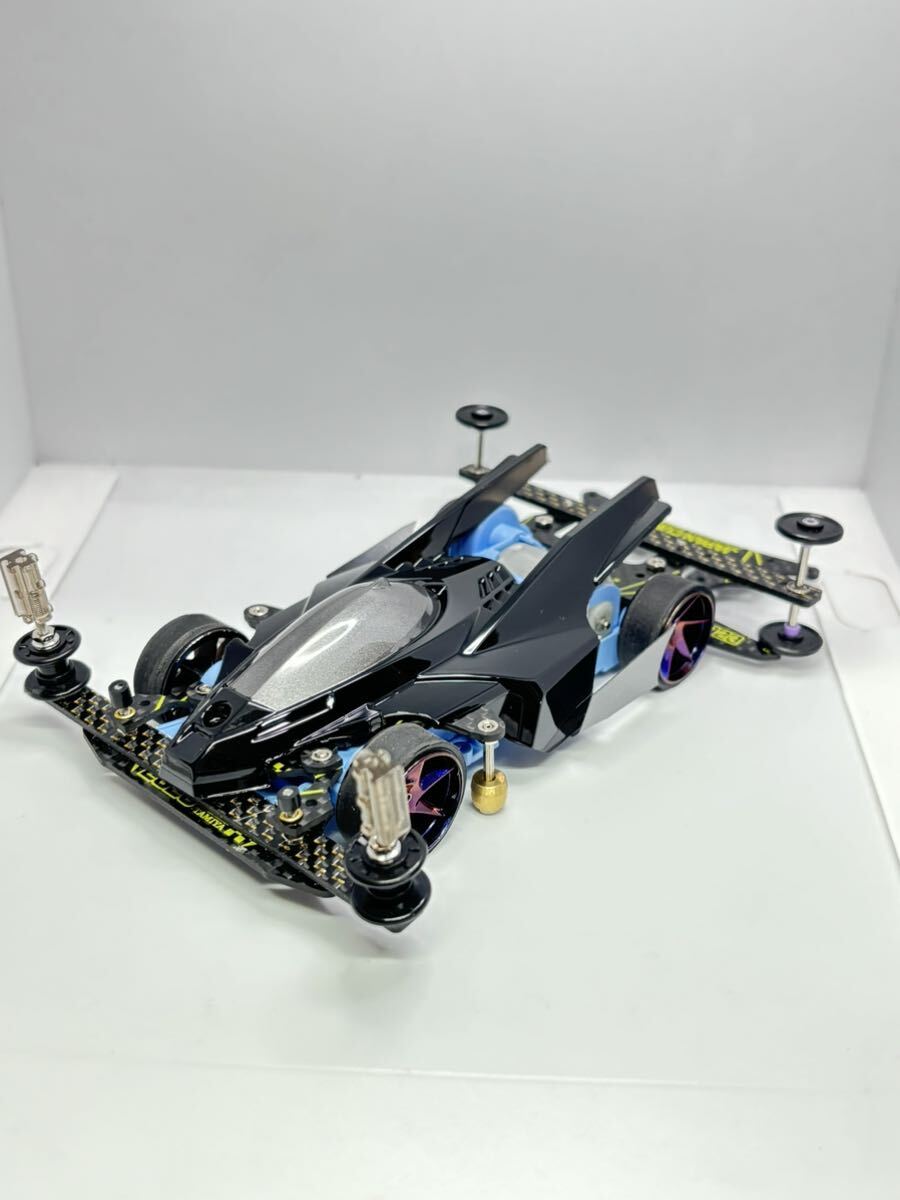 ミニ四駆 駆動部金属化 サンダーショットMK2 VZシャーシ軽量加工 ミニ四駆 駆動部金属化 サンダーショットMK2 VZシャーシ軽量加工
