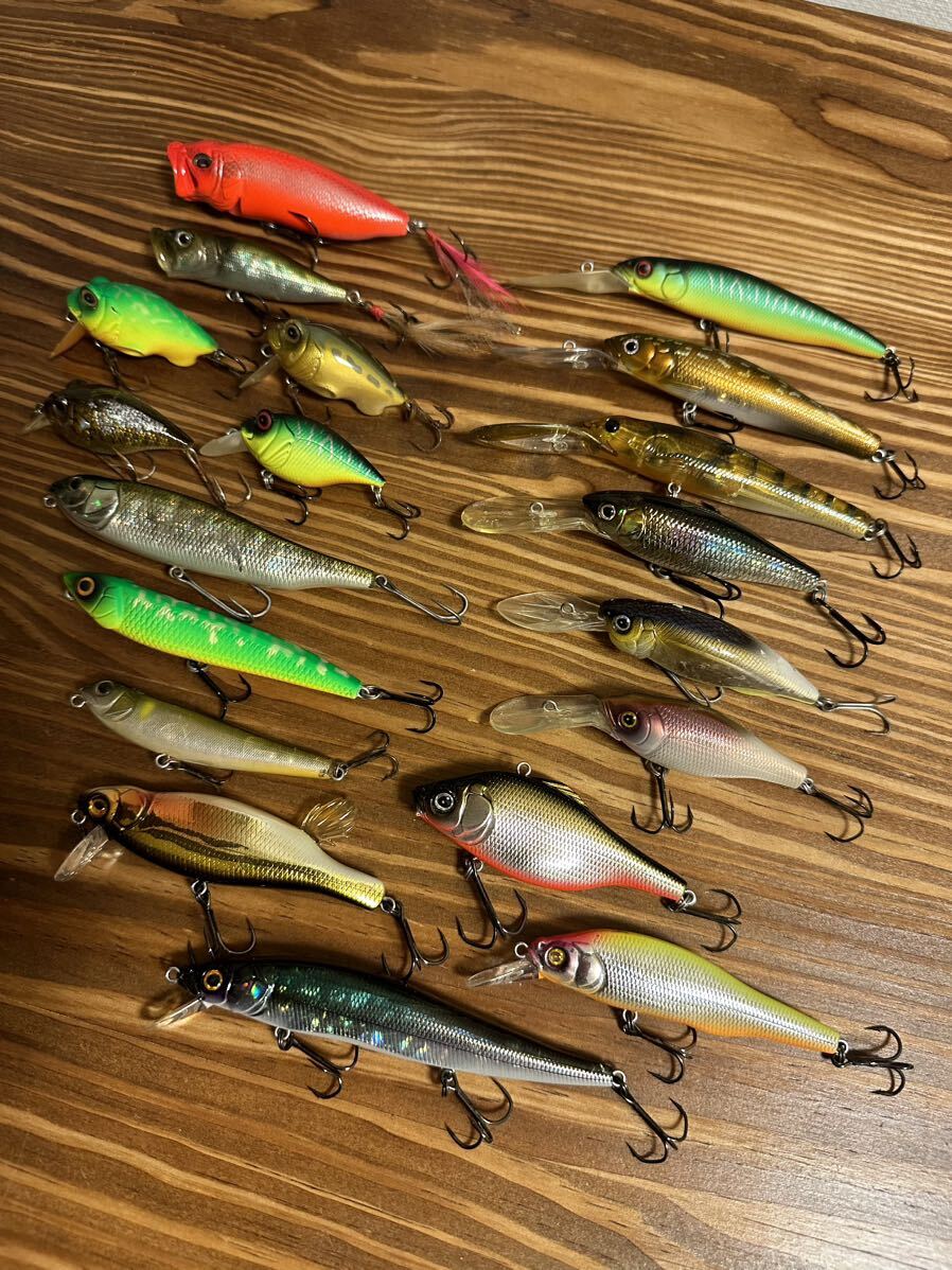 メガバス Megabass 未使用、中古ルアー19個セット