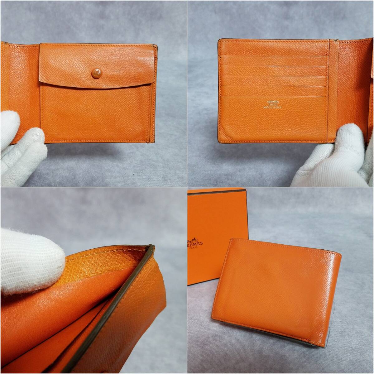 クリーニング済】 HERMES エルメス MC3 レザー ヴォーエプソン クリーニング済】 HERMES エルメス MC3 レザー ヴォーエプソン