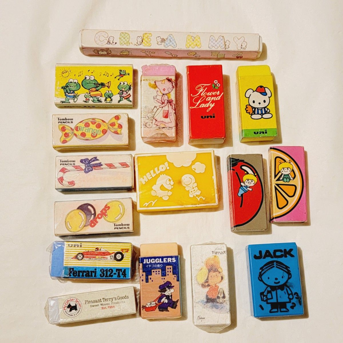 消しゴム 昭和レトロ文具 文房具 まとめ売り 当時物 ファンシー