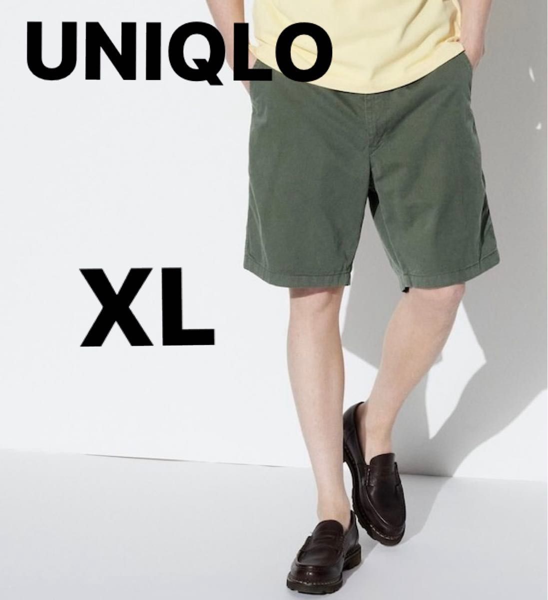 UNIQLO ユニクロ チノショーツ 新品未使用 タグ付き 大きい UNIQLO ユニクロ チノショーツ 新品未使用 タグ付き 大きい