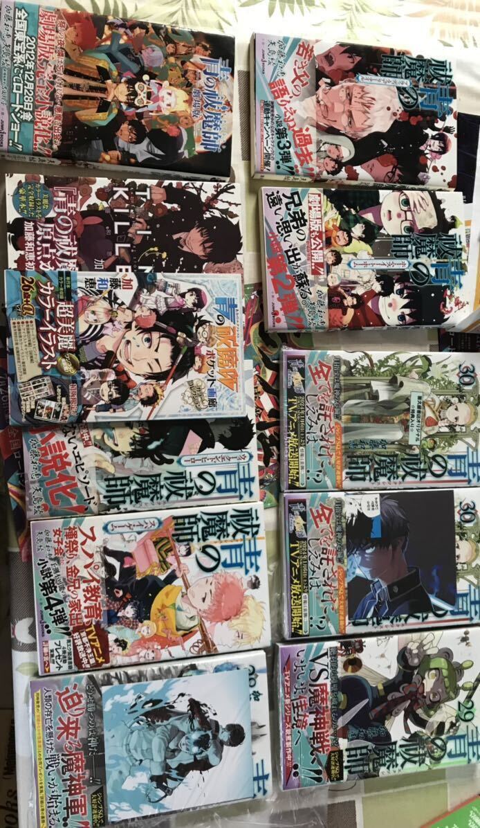 全巻初版帯付き 青の祓魔師 1~31巻 小説5冊 ポケット画廊 Time 全巻初版帯付き 青の祓魔師 1~31巻 小説5冊 ポケット画廊 Time