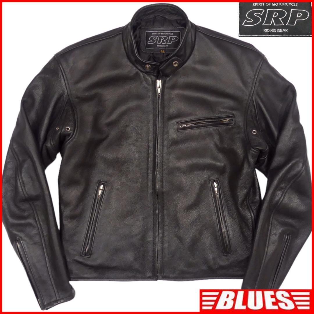 即決 SRP メンズ XL レザーライダースジャケット エスアールピー 即決 SRP メンズ XL レザーライダースジャケット エスアールピー