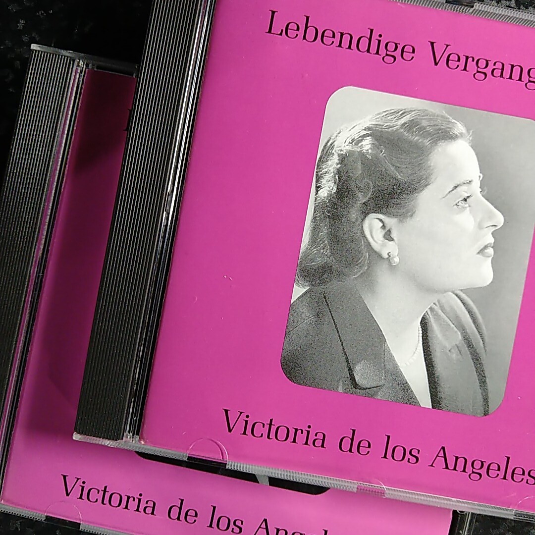 f（2CD セット）ビクトリア・デ・ロス・アンヘレス ⅠⅡ Victoria de los Angeles Lebendige Vergangenheit