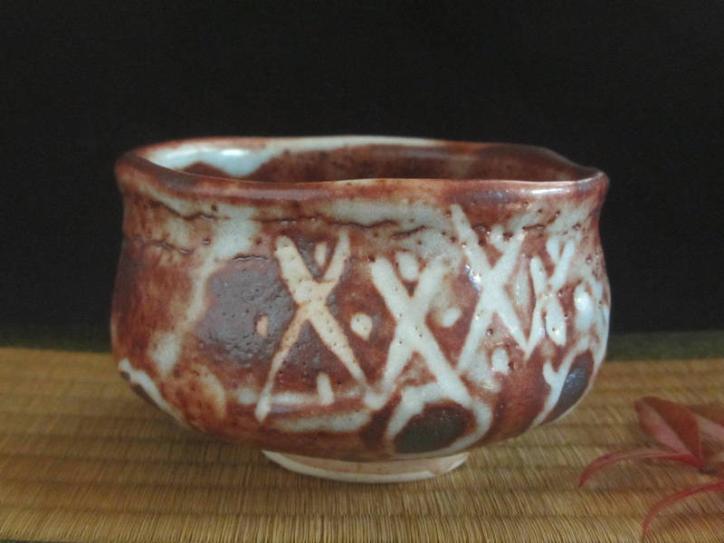 抹茶碗 鼠志野 茶碗 (共箱) 山十窯 加藤日出作 KH-011 抹茶碗 鼠志野 茶碗 (共箱) 山十窯 加藤日出作 KH-011