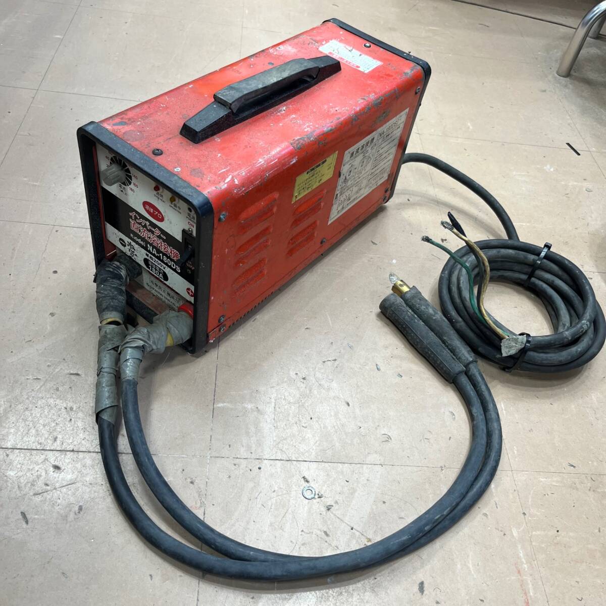 【中古品 / 動作品】〇日動 単相200v直流インバータ溶接機 NA-180DS【格安出品♪】