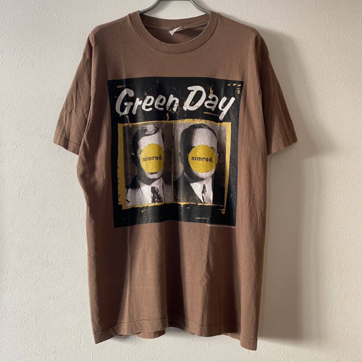 希少 90s ビンテージ Green Day Tシャツ Dookie XL グリーンデイ ドゥーキー 94年 1990年代 パンク ロックT バンド OASIS NIRVANA 希少！90\\\u0027s Green day バンドTシャツLサイズグリーンデイ