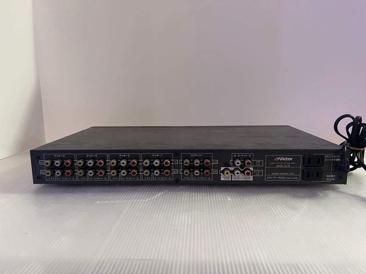 Victor ビクター JX-V6 AVビデオオーディオセレクター|Yahoo Victor ビクター JX-V6 AVビデオオーディオセレクター|Yahoo