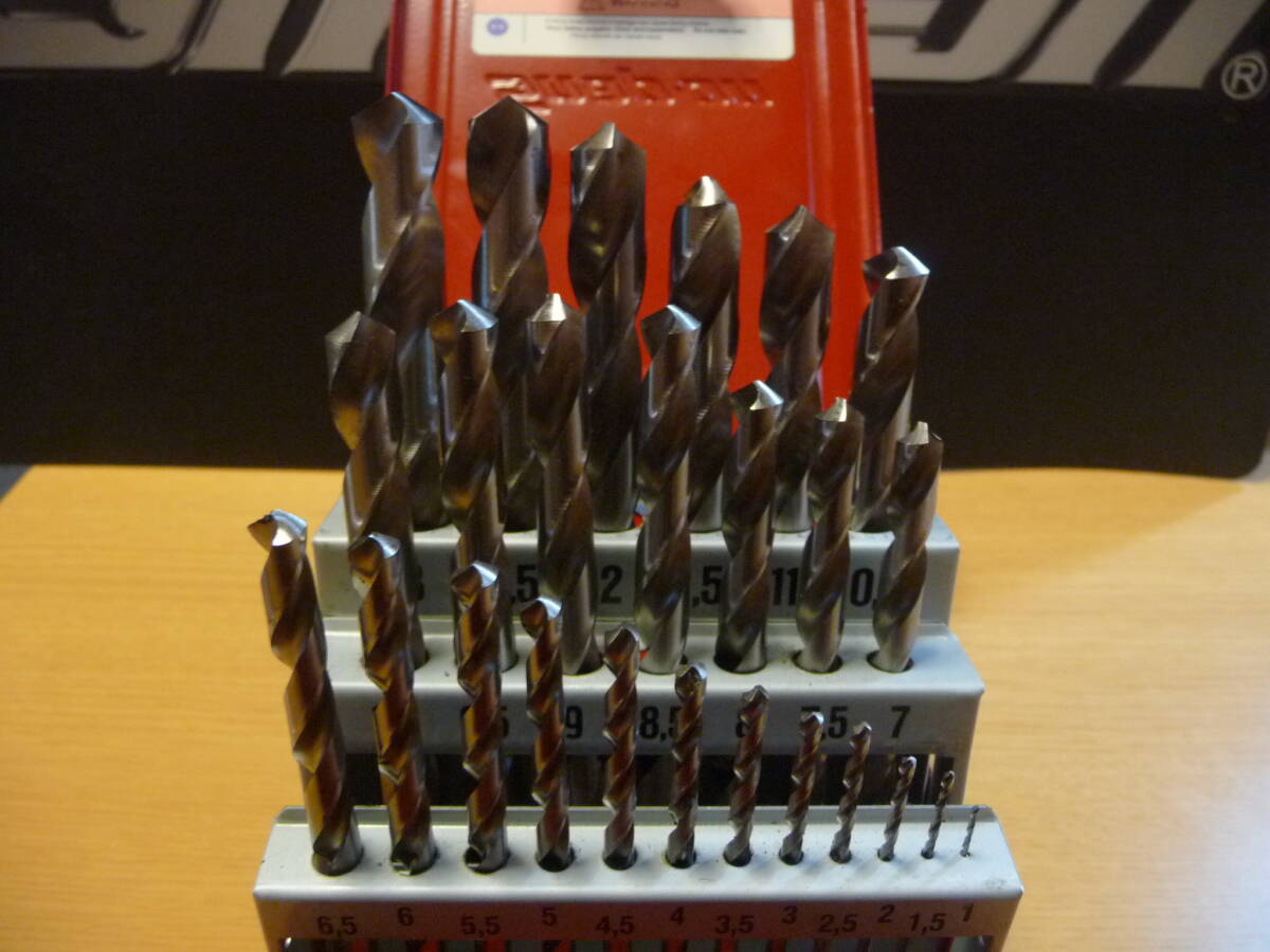 スナップオン ハイスピード ドリルビット 25本ミリセット スナップオン ハイスピード ドリルビット 25本ミリセット