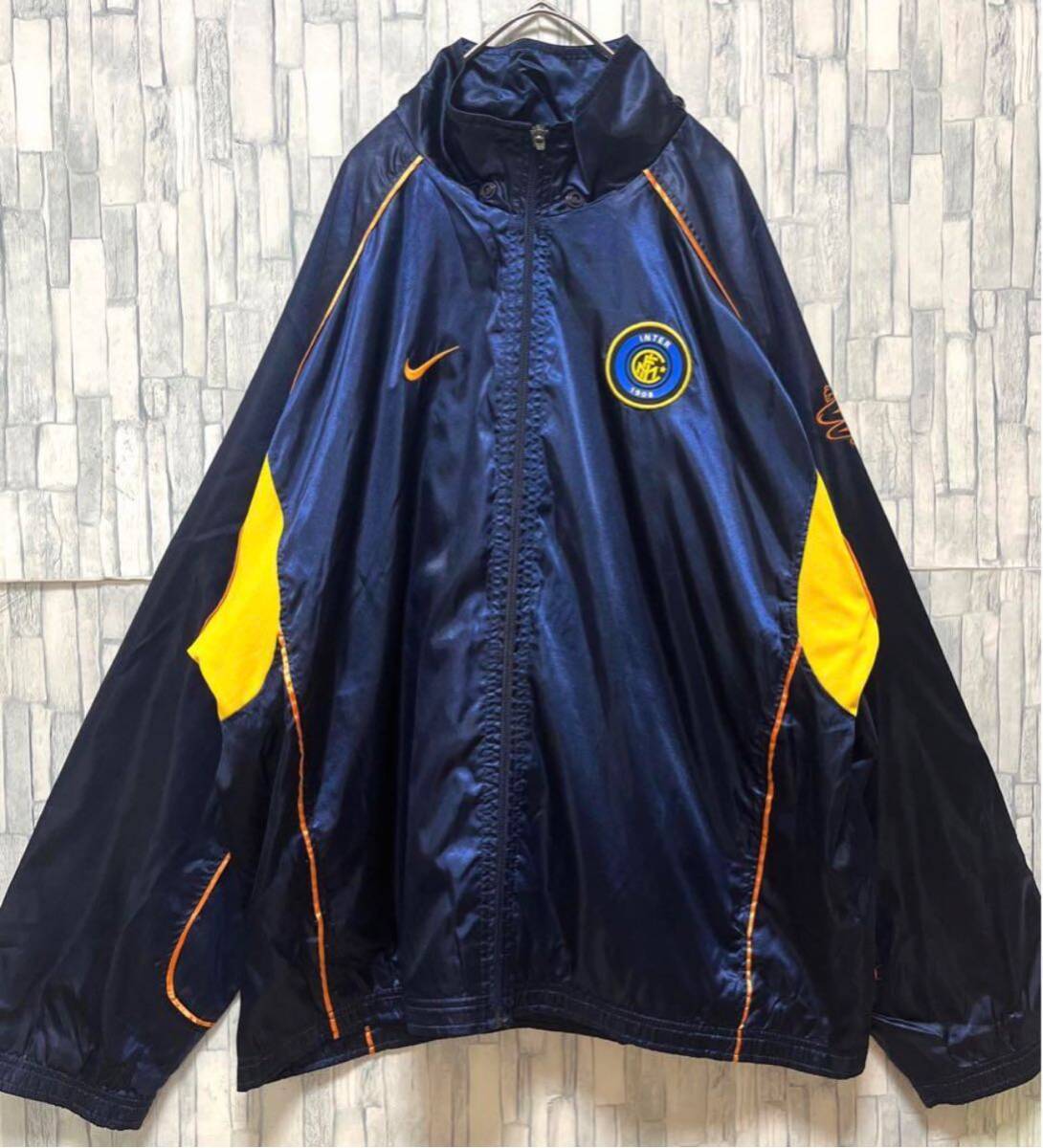 NIKE ナイキ サッカー インテル ナイロンジャケット ジャージ L NIKE ナイキ サッカー インテル ナイロンジャケット ジャージ L