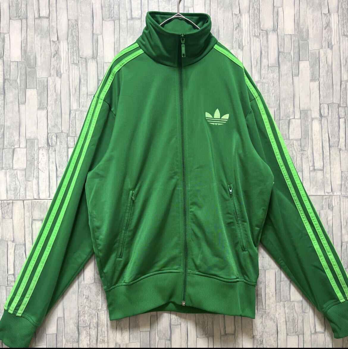 adidas アディダス ジャージ 上 トラックジャケット S グリーン adidas アディダス ジャージ 上 トラックジャケット S グリーン