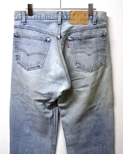 W33【Levi's 501 DENIM PANTS 刻印 501 MADE IN U.S.A. 90s 90年代 リーバイス 501デニムパンツ アメカジ 古着】