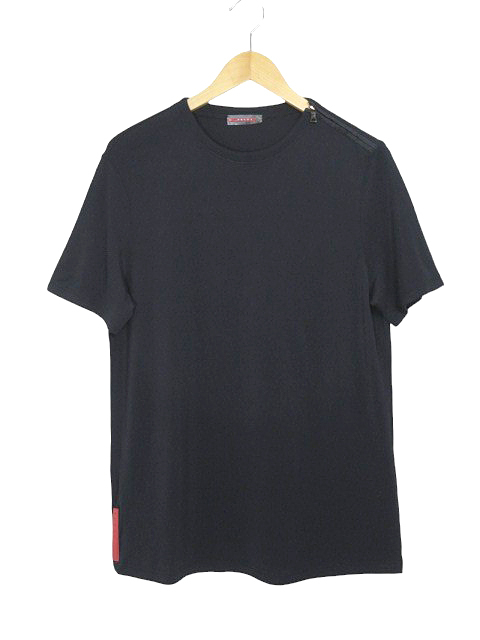 プラダスポーツ PRADA SPORT Tシャツ カットソー 半袖 ジップ プラダスポーツ PRADA SPORT Tシャツ カットソー 半袖 ジップ